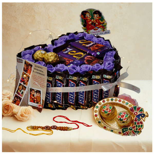 Snicker Premium chocolate gift hamper for Rakshabandhan - Image 2