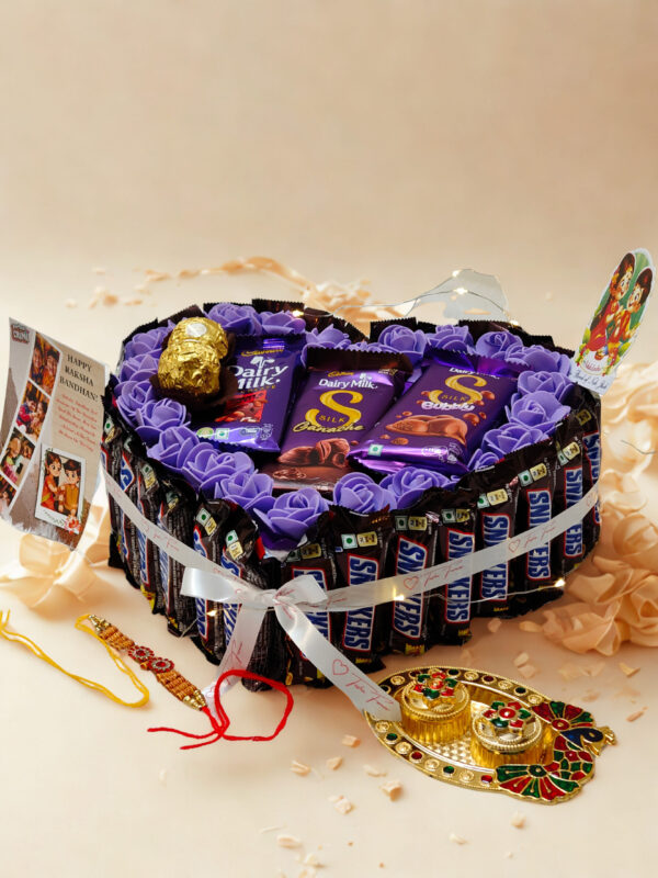 Snicker Premium chocolate gift hamper for Rakshabandhan - Image 3