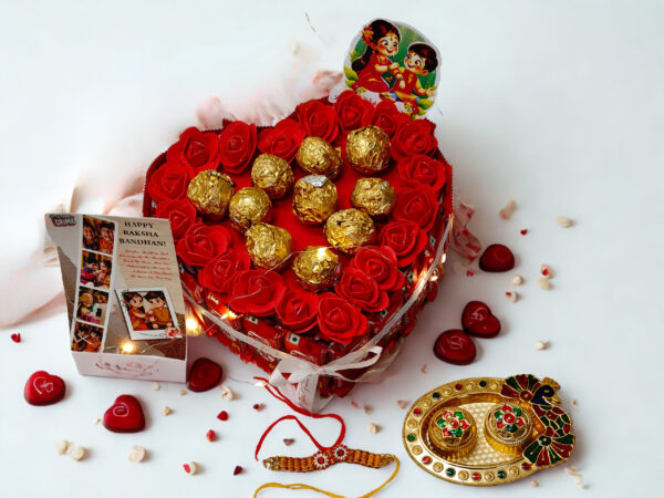 Tasha Forever premium Kitkat,Quality Truffle chocolate Gift Hamper for Rakhi
