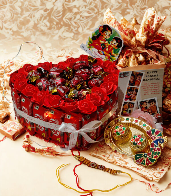Tasha Forever Premium Kitkat gift hamper for Rakhi,brother,sister,bhai,bhabhi