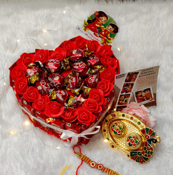 Tasha Forever Premium Kitkat gift hamper for Rakhi,brother,sister,bhai,bhabhi - Image 3