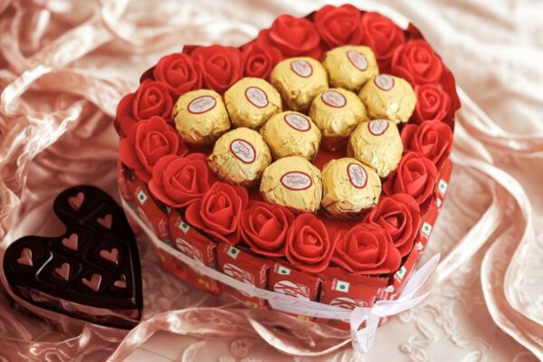 Tasha Forever Chocolate gift hamper (18 kitkat chocolates, 12 quality truffle, 1 love card) Chocolate gift combo For Birthday, Anniversary. - Image 3